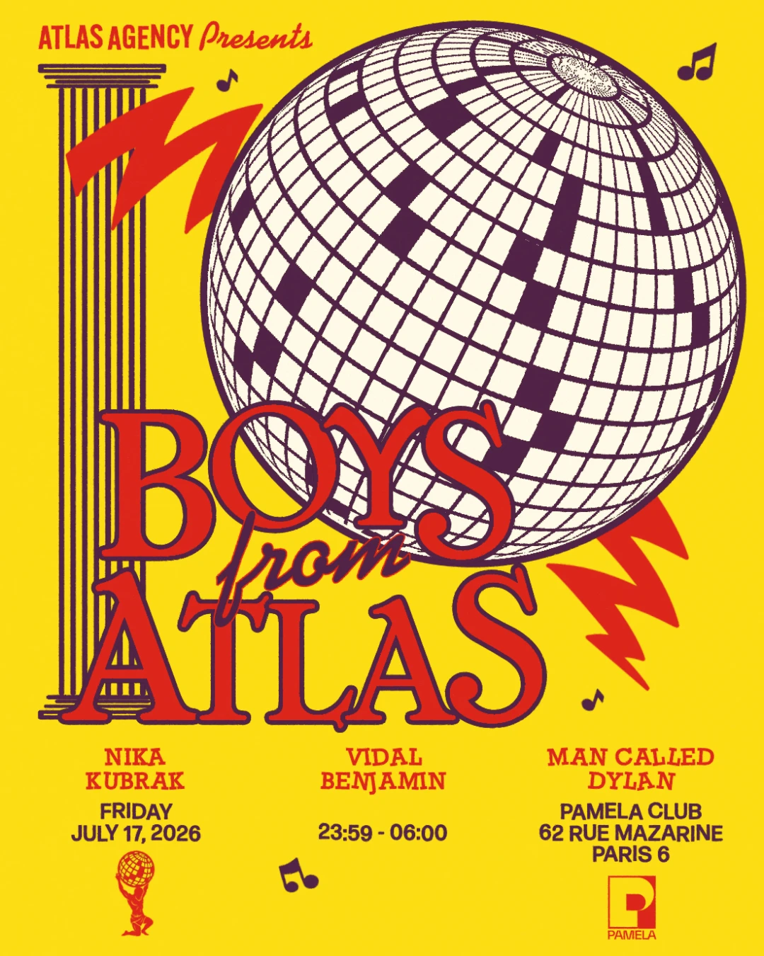 Boys From Atlas - Nika Kubrak, Vidal Benjamin...