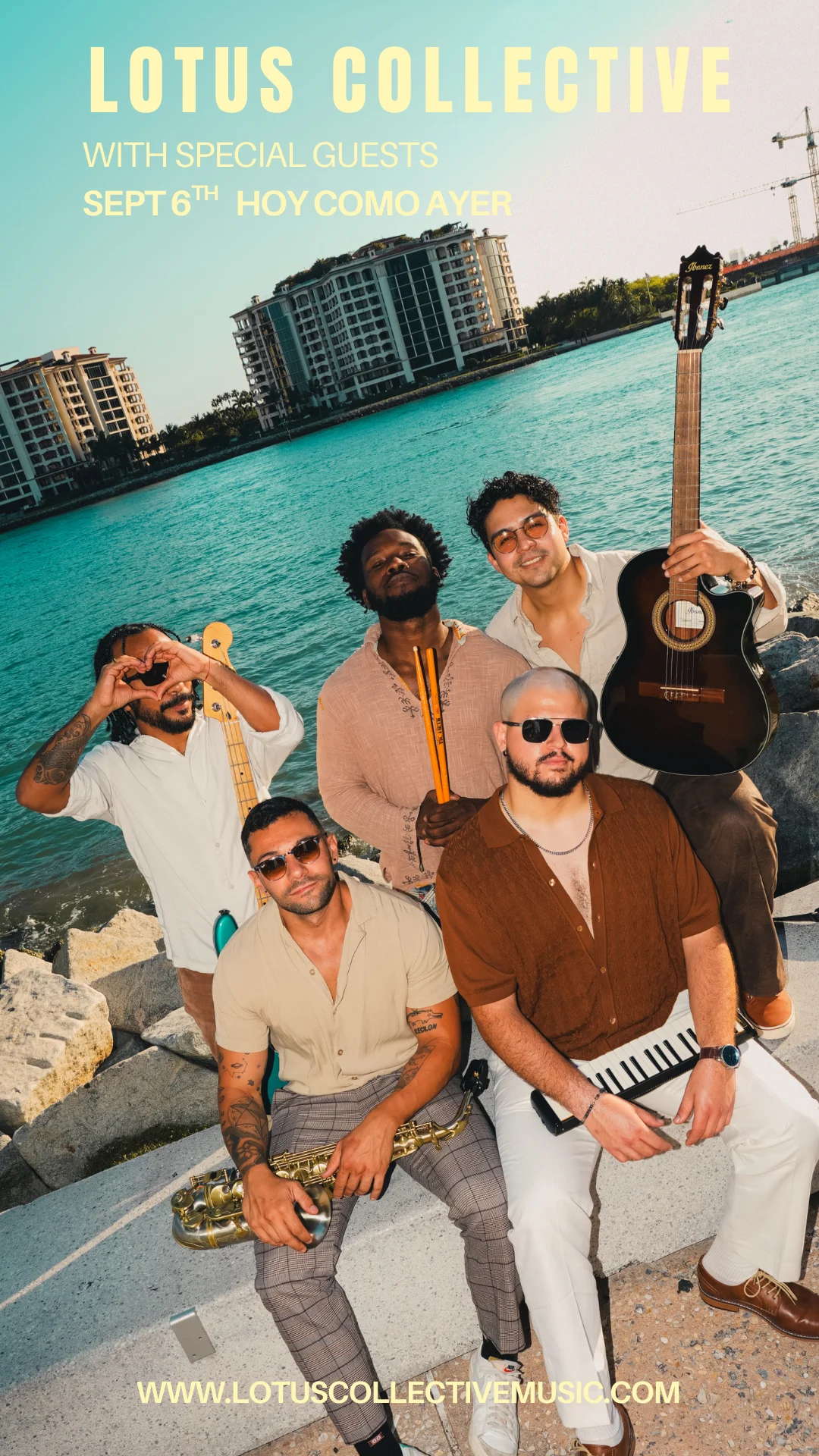Gozadera Social Club With Lotus Collective At Hoy Como Ayer