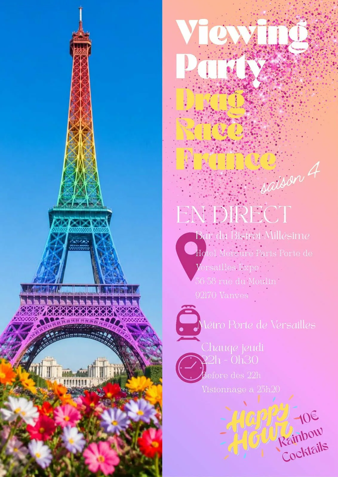 ✨ Drag Race France Viewing Party En Direct - Ep.4 ✨