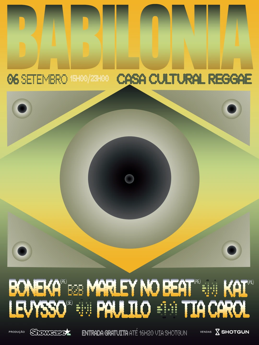 Babilonia (Pré-Feriado) @ Casa Cultural Reggae