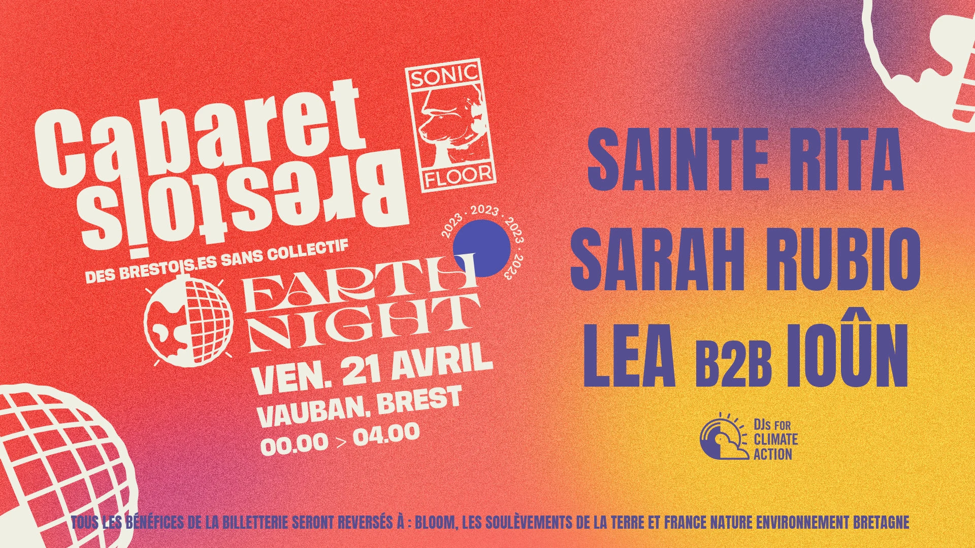 Cabaret Brestois X Earth Night