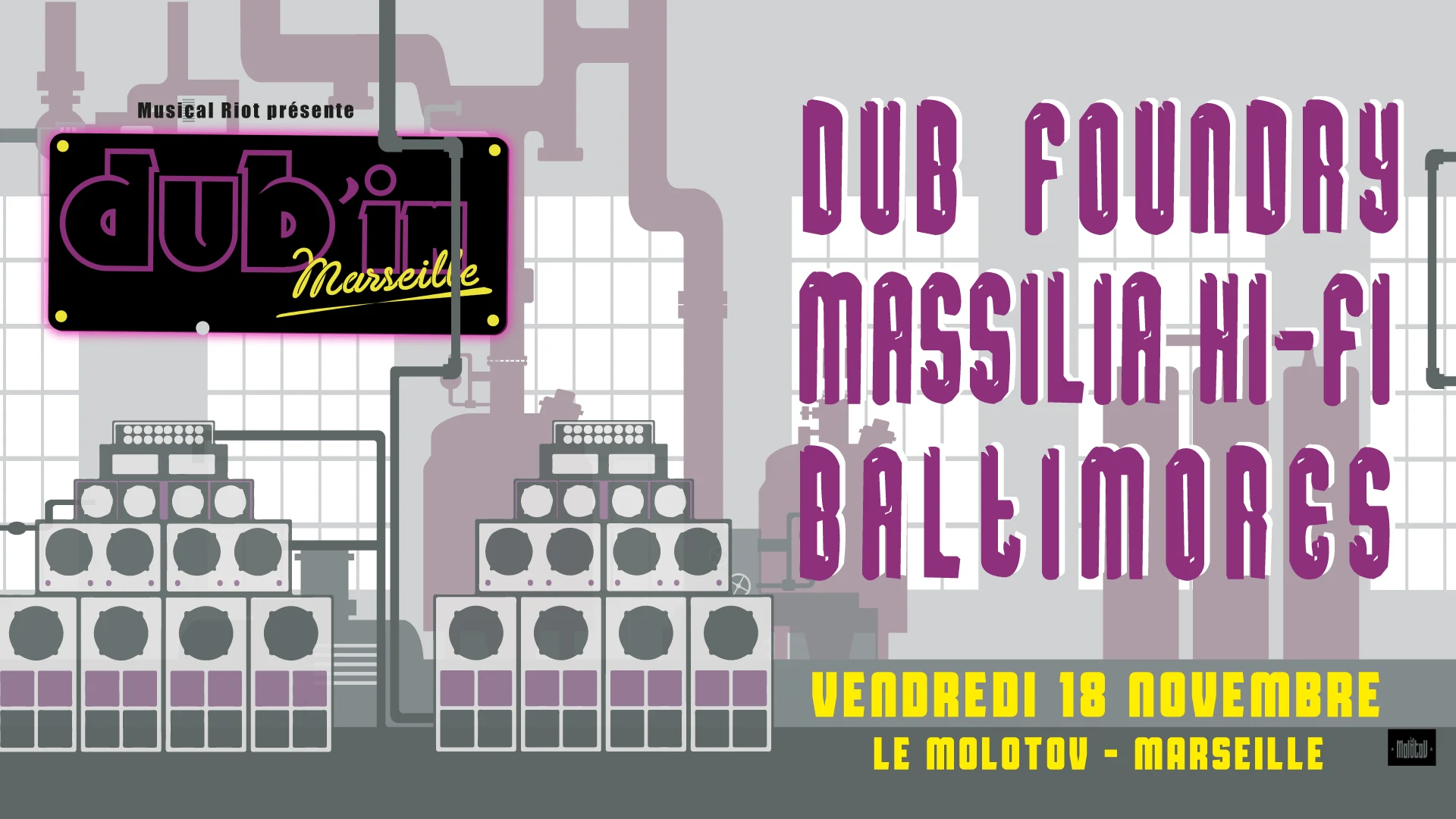 Dub'in #5 - Dub Foundry & Massilia Hi-Fi & Baltimores