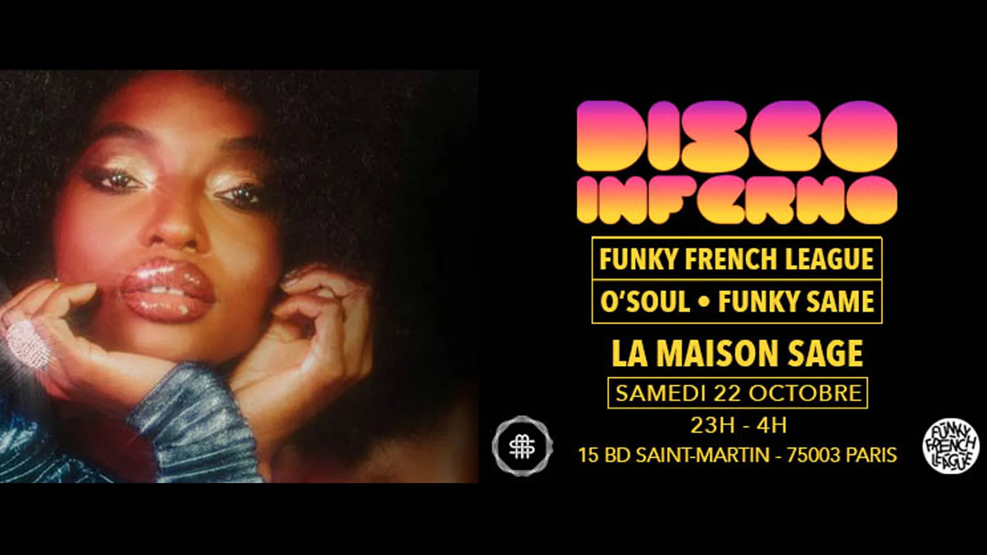 Disco Inferno X Maison Sage
