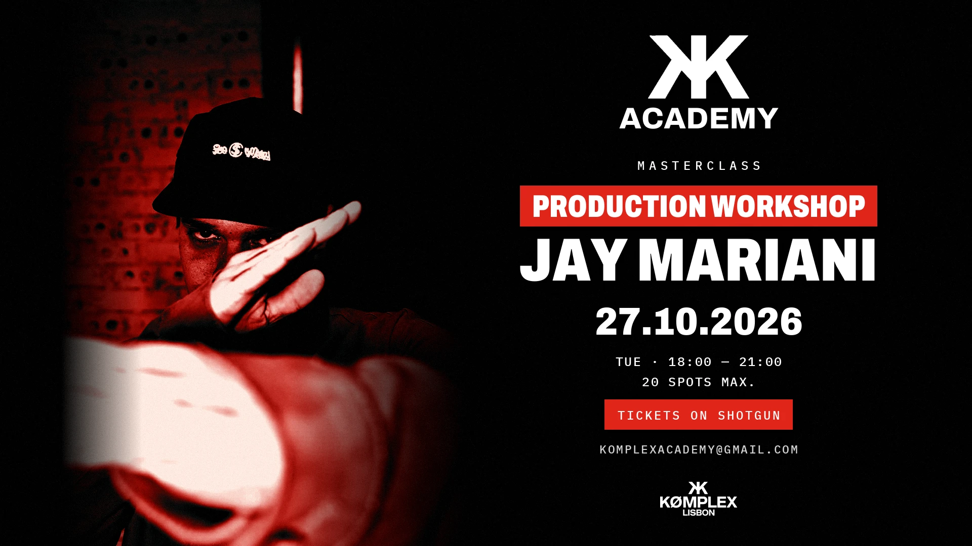 Kømplex Academy | Production Workshop W/ Jay Mariani