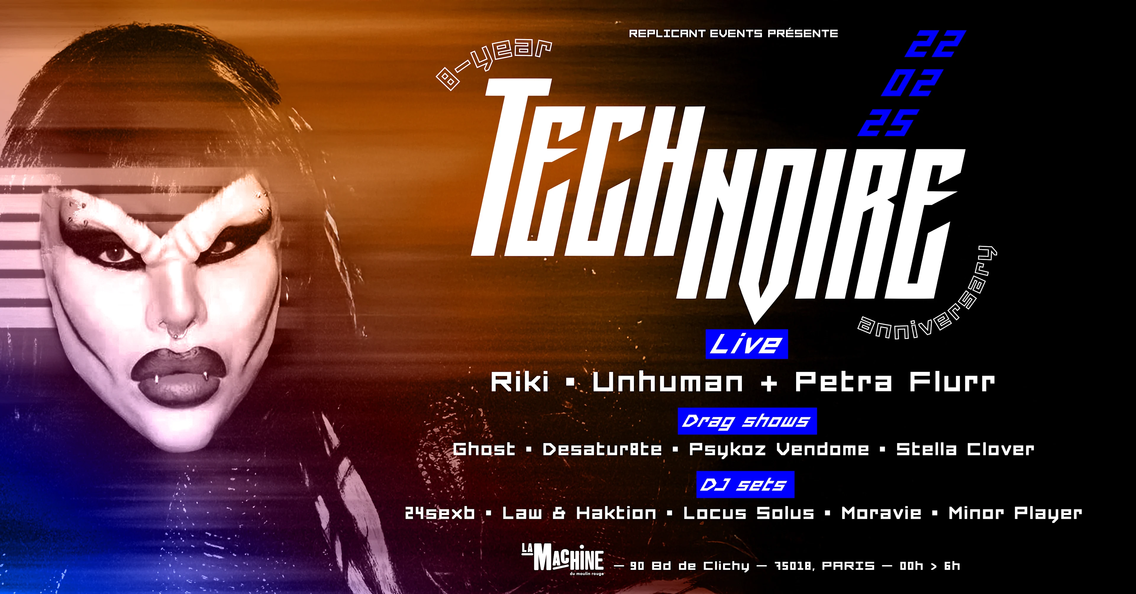 Tech Noire 8 Year Anniversary