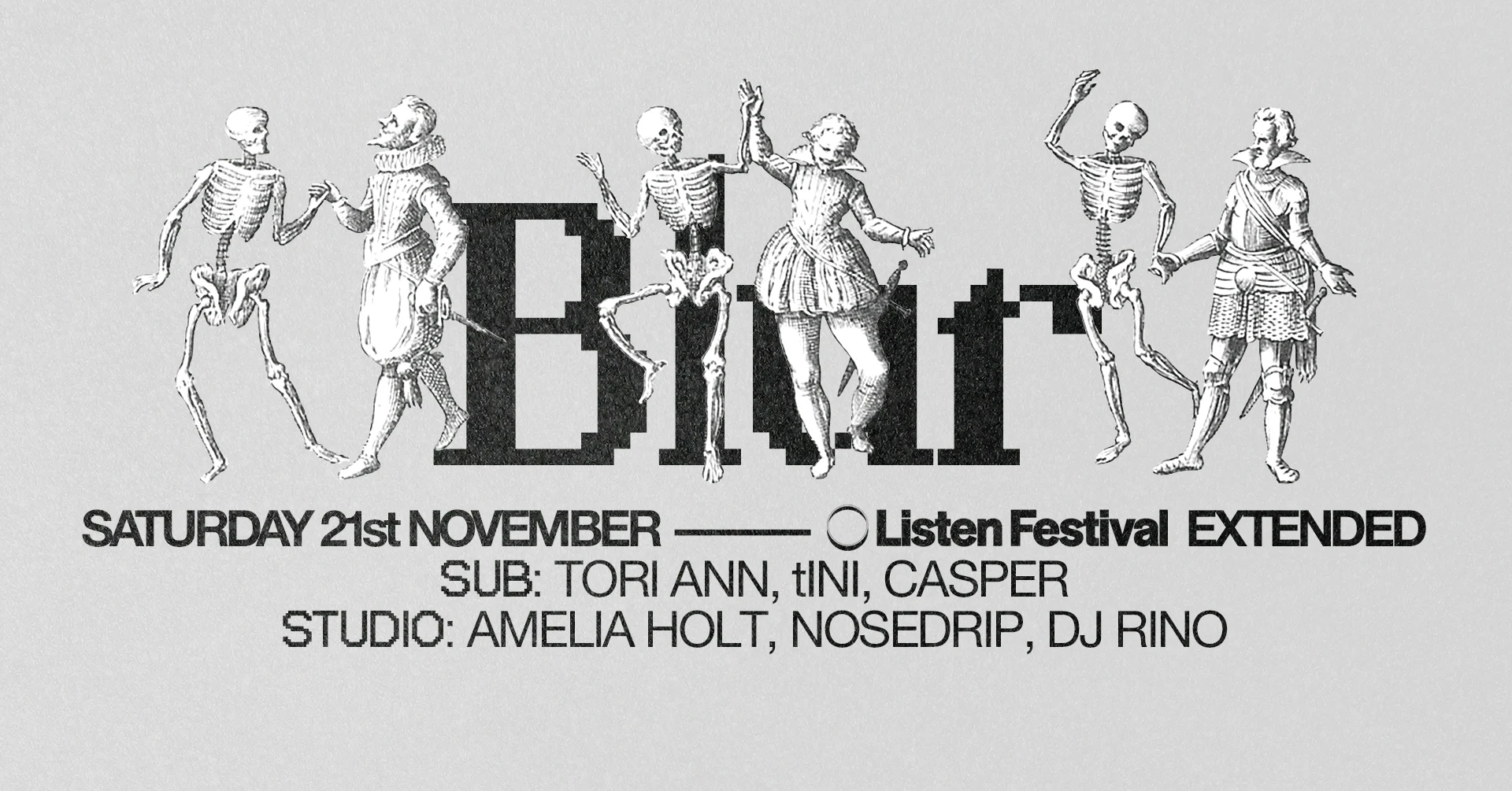 Blur Extended X Listen Festival With Tini, Dj Rino, Nosedrip
