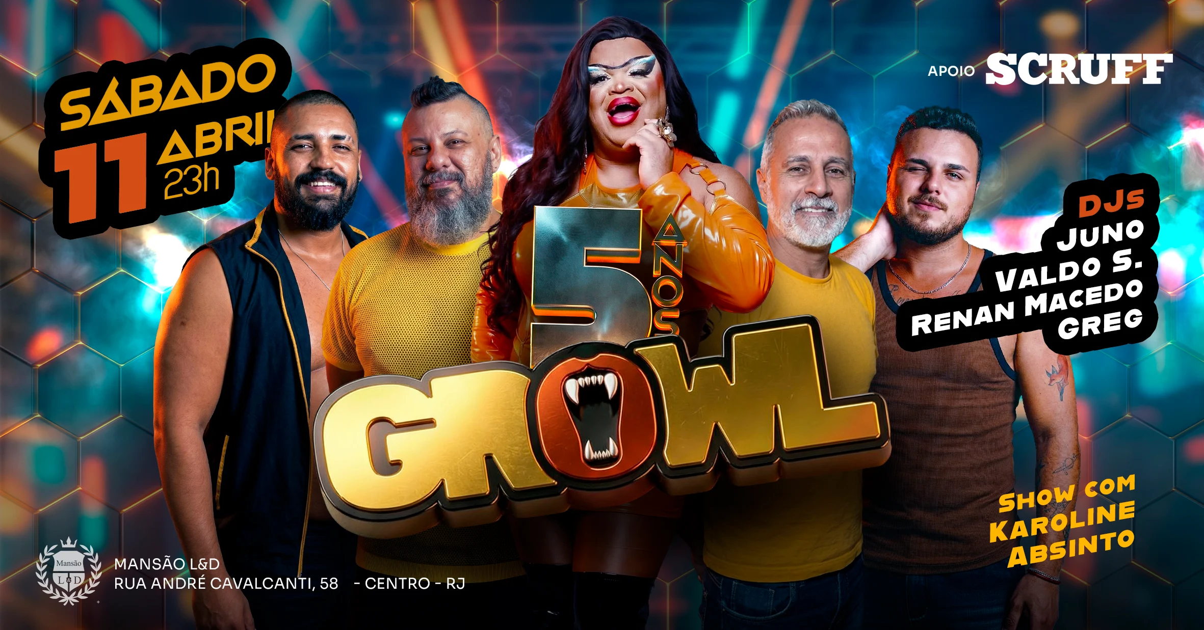 Growl 5 Anos!