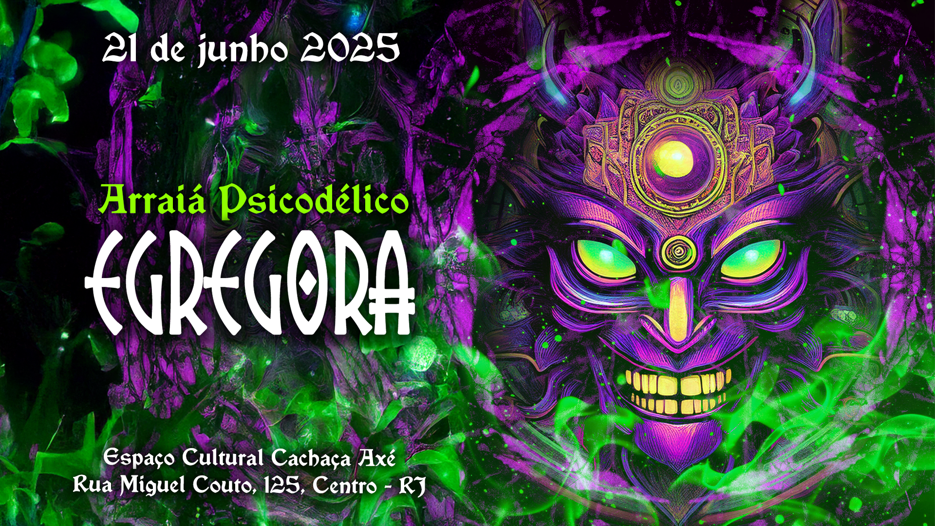 Arraiá Psicodélico Egregora