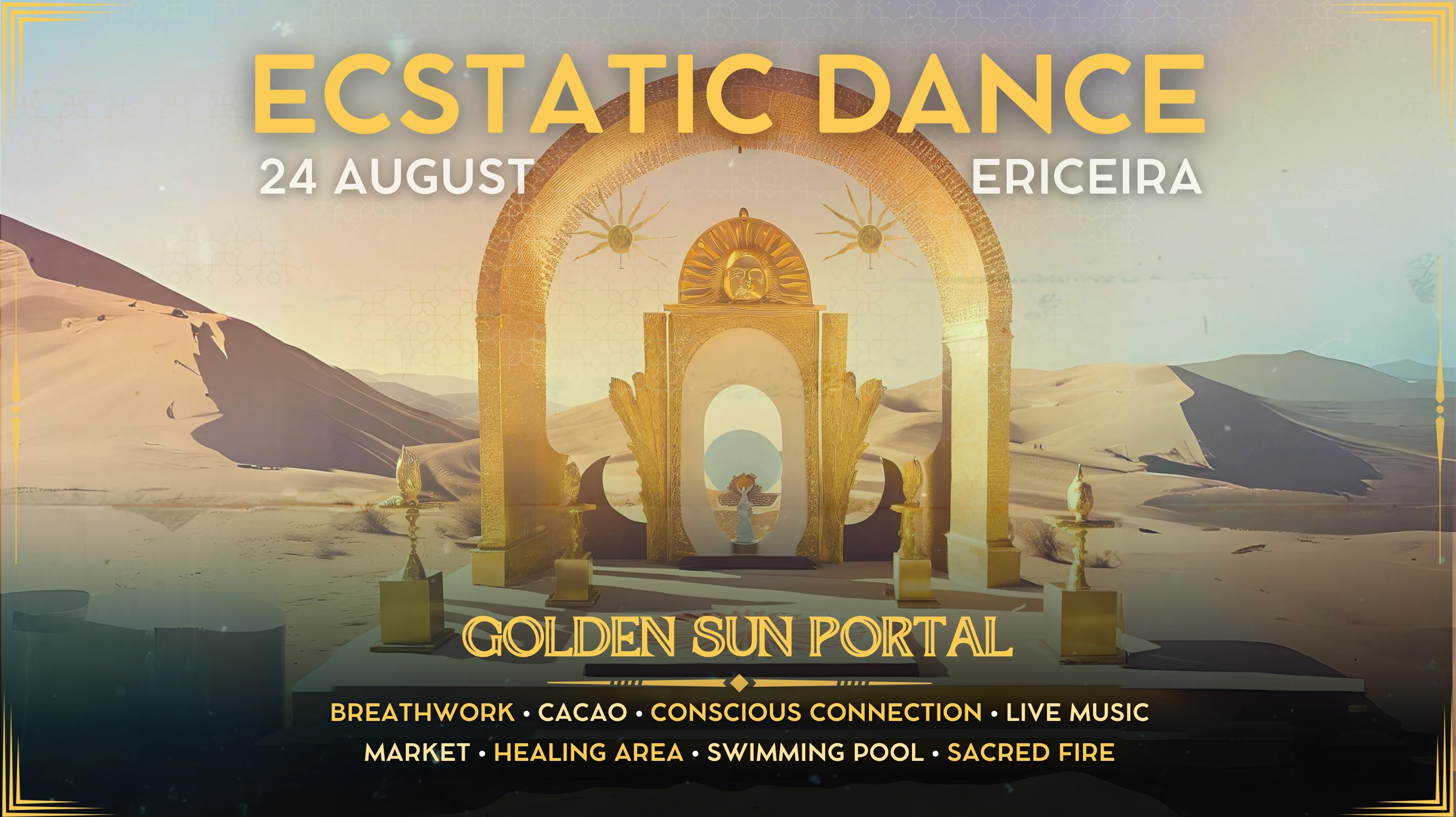 Golden Sun Portal • Ecstatic Dance & Cacao