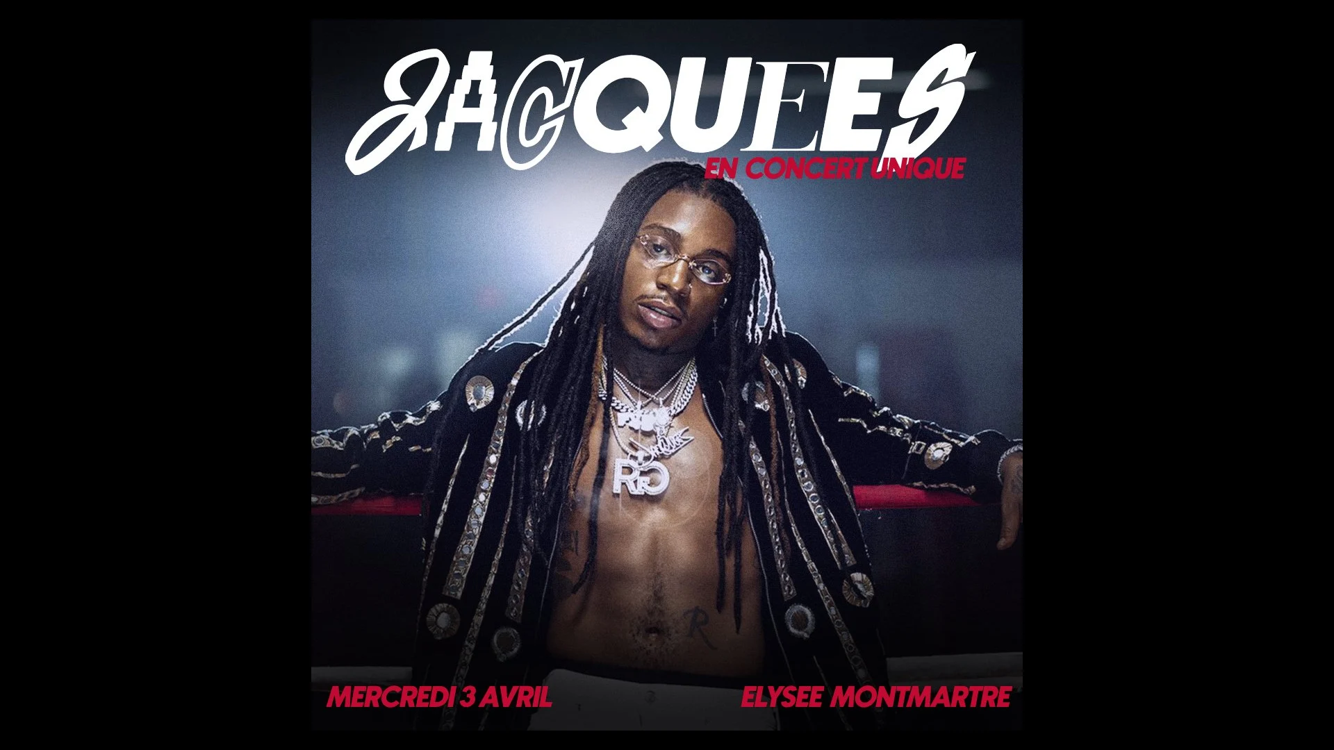 Jacquees En Concert À Elysee Montmartre 3 Avril2024
