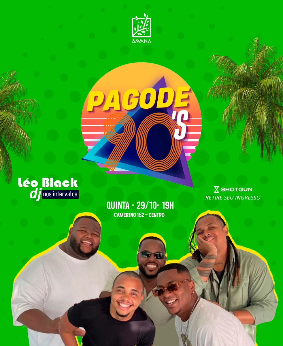 Pagode 90 Na Casa Savana Rj