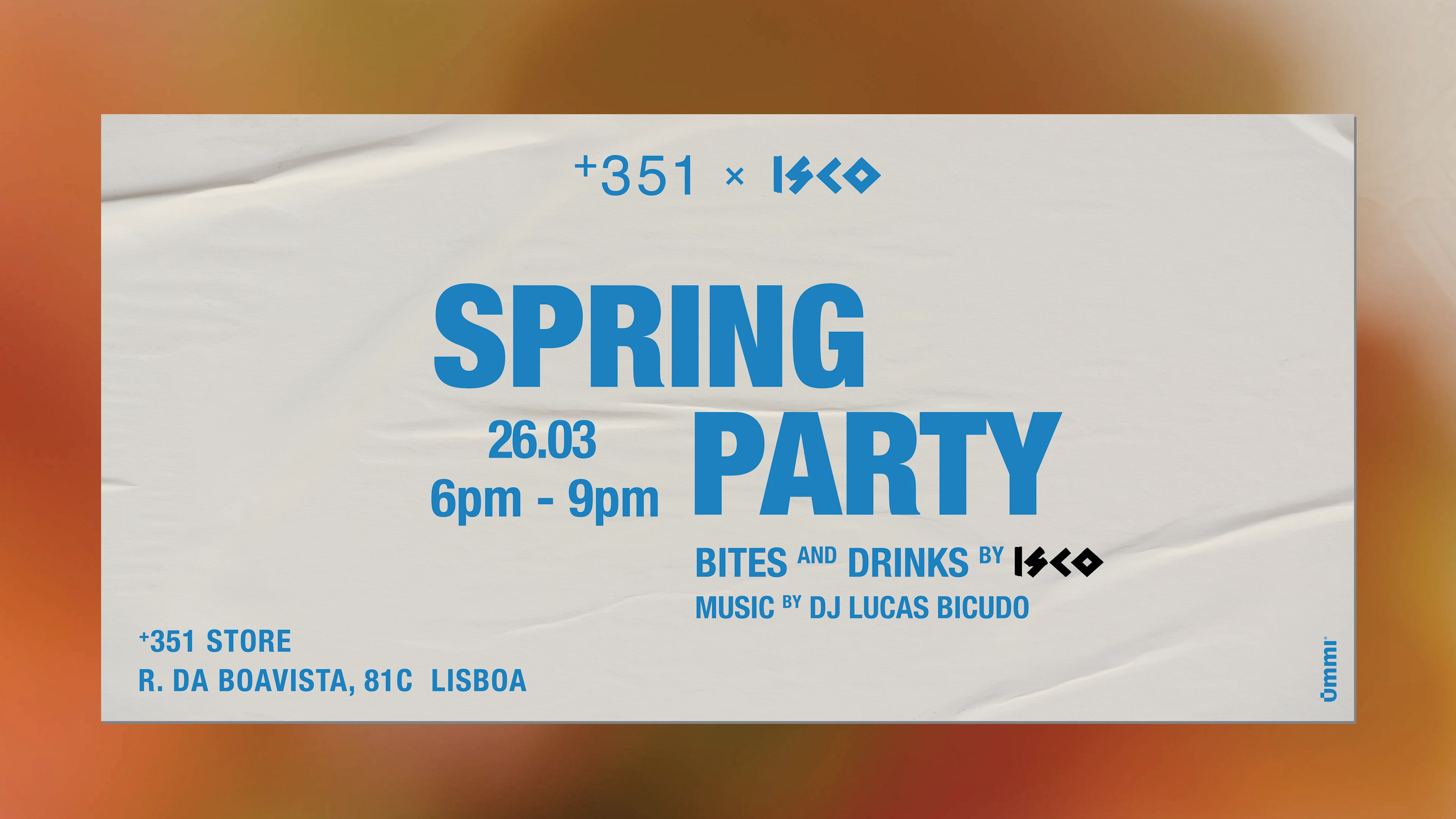 Spring Party / Isco & +351