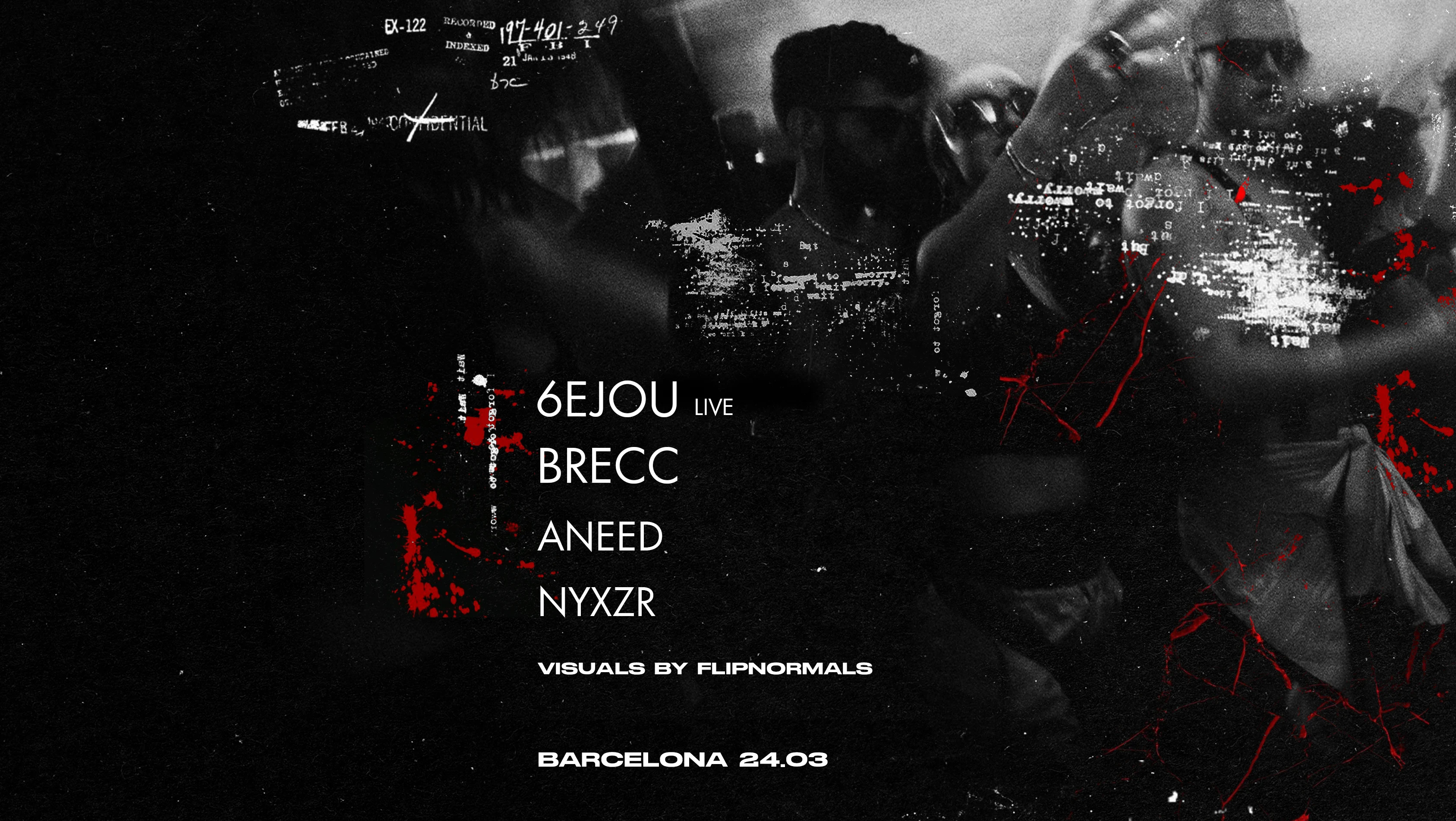 Kompound | 6ejou (Live), Brecc, Aneed, Nyxzr | Barcelona