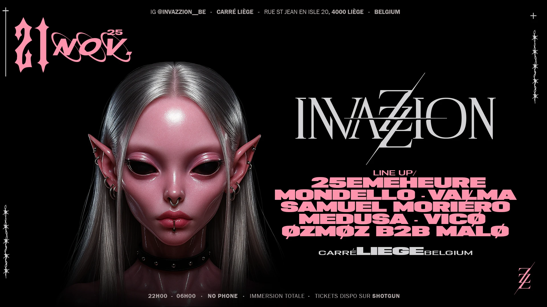 Invazzion —  360° Stage —  Liège
