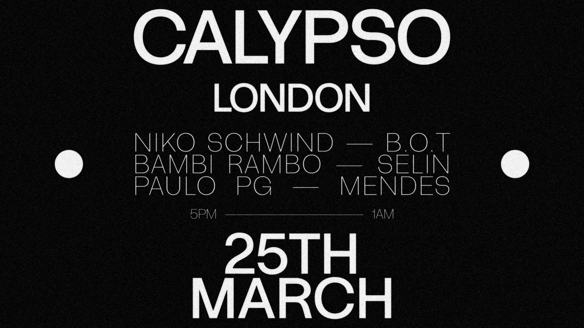 Calypso: Niko Schwind