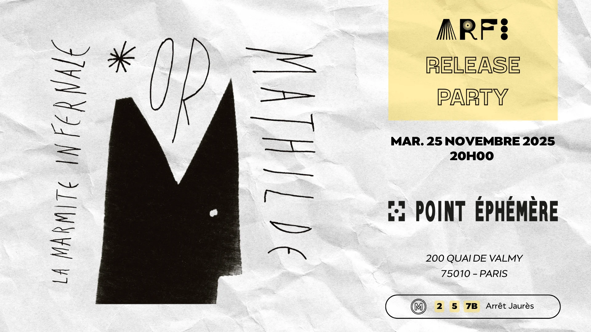 Or Mathilde - Release Party [Arfi]