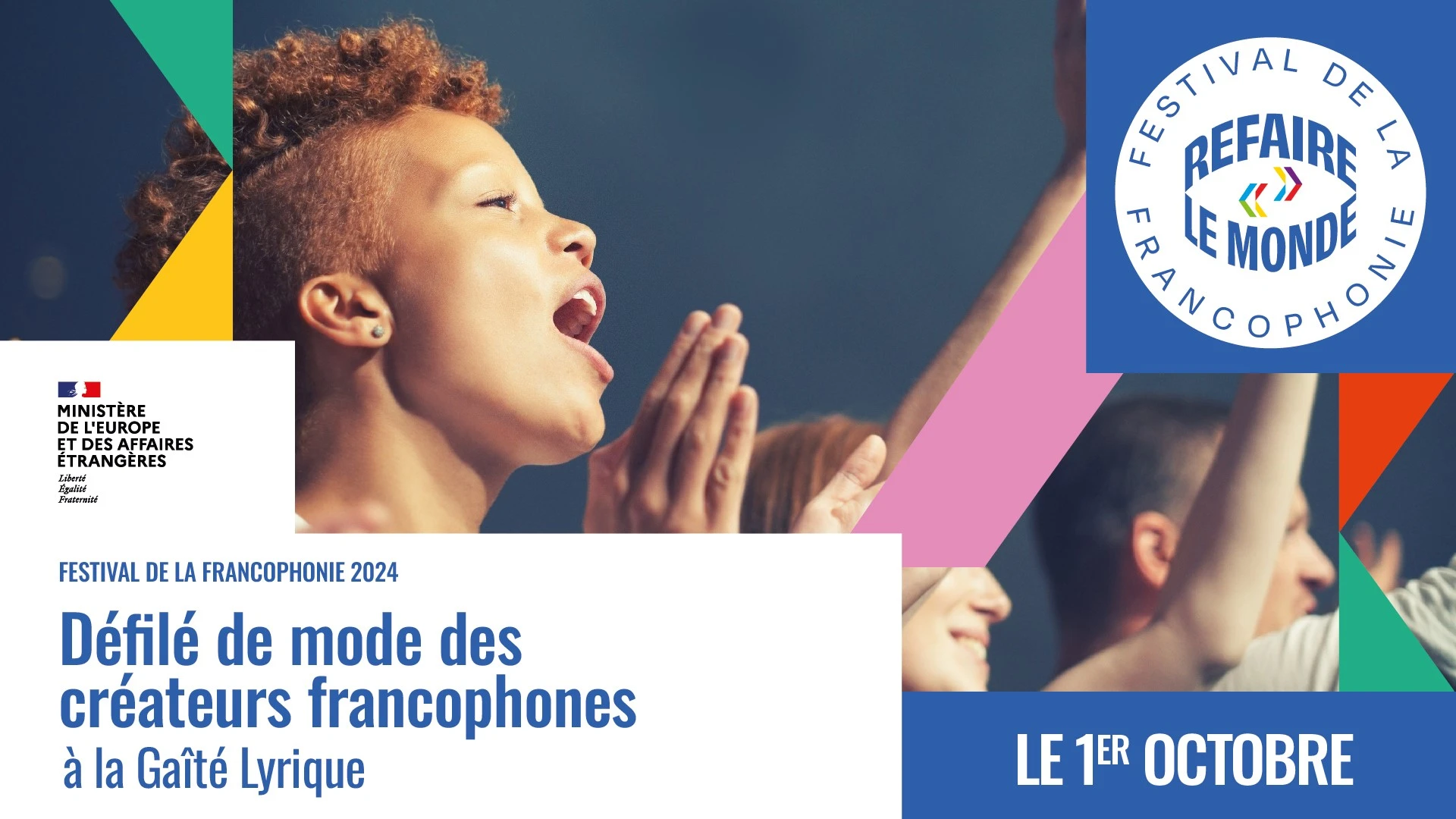 Défilé De Mode Des Créateurs Francophones