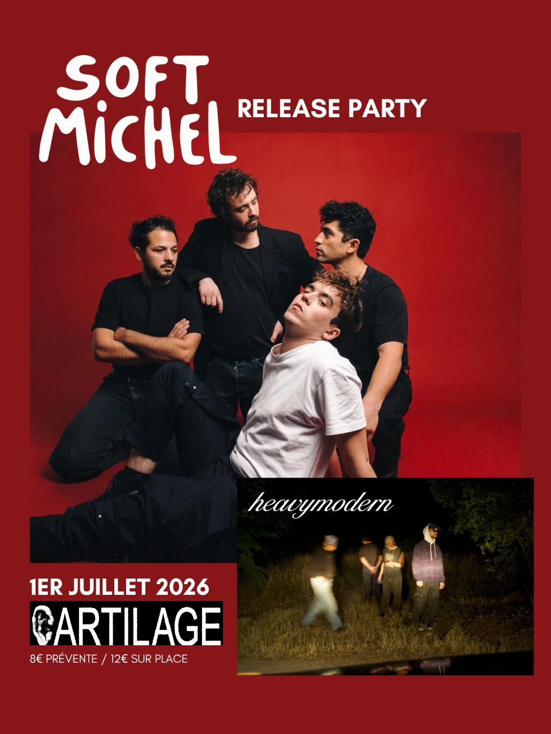 Release Party - Soft Michel X Heavymodern