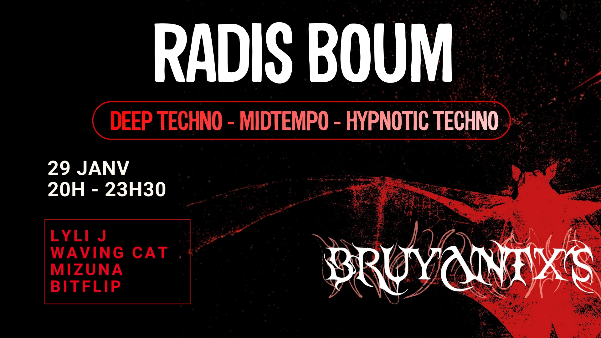 Radis Boum Bruyantxs