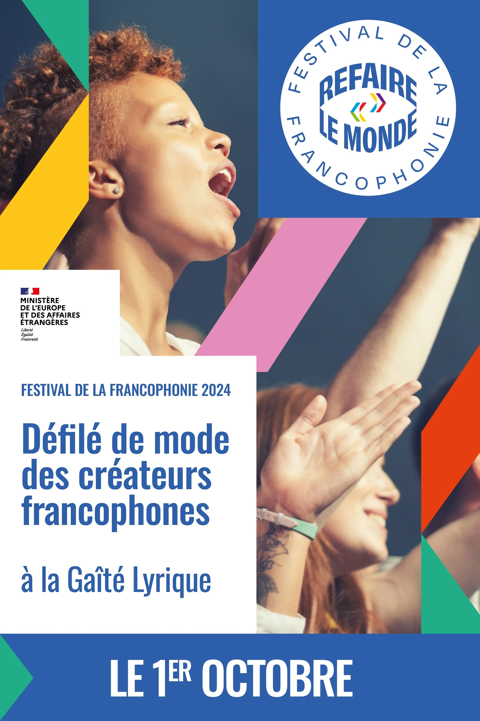 Défilé De Mode Des Créateurs Francophones