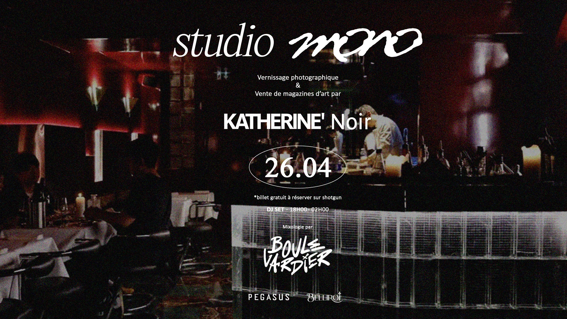 Boulevardier X Mono X Katherine'noir