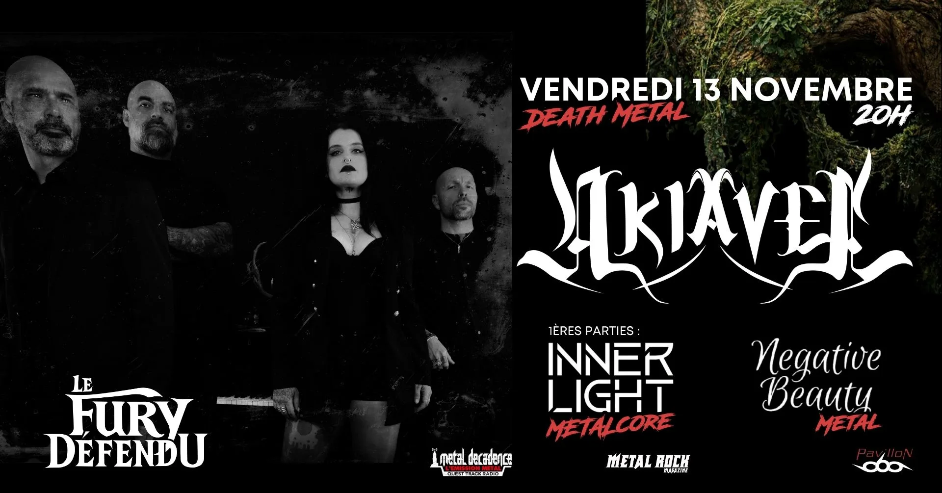 Akiavel - Innerlight - Negative Beauty // Le Fury Défendu