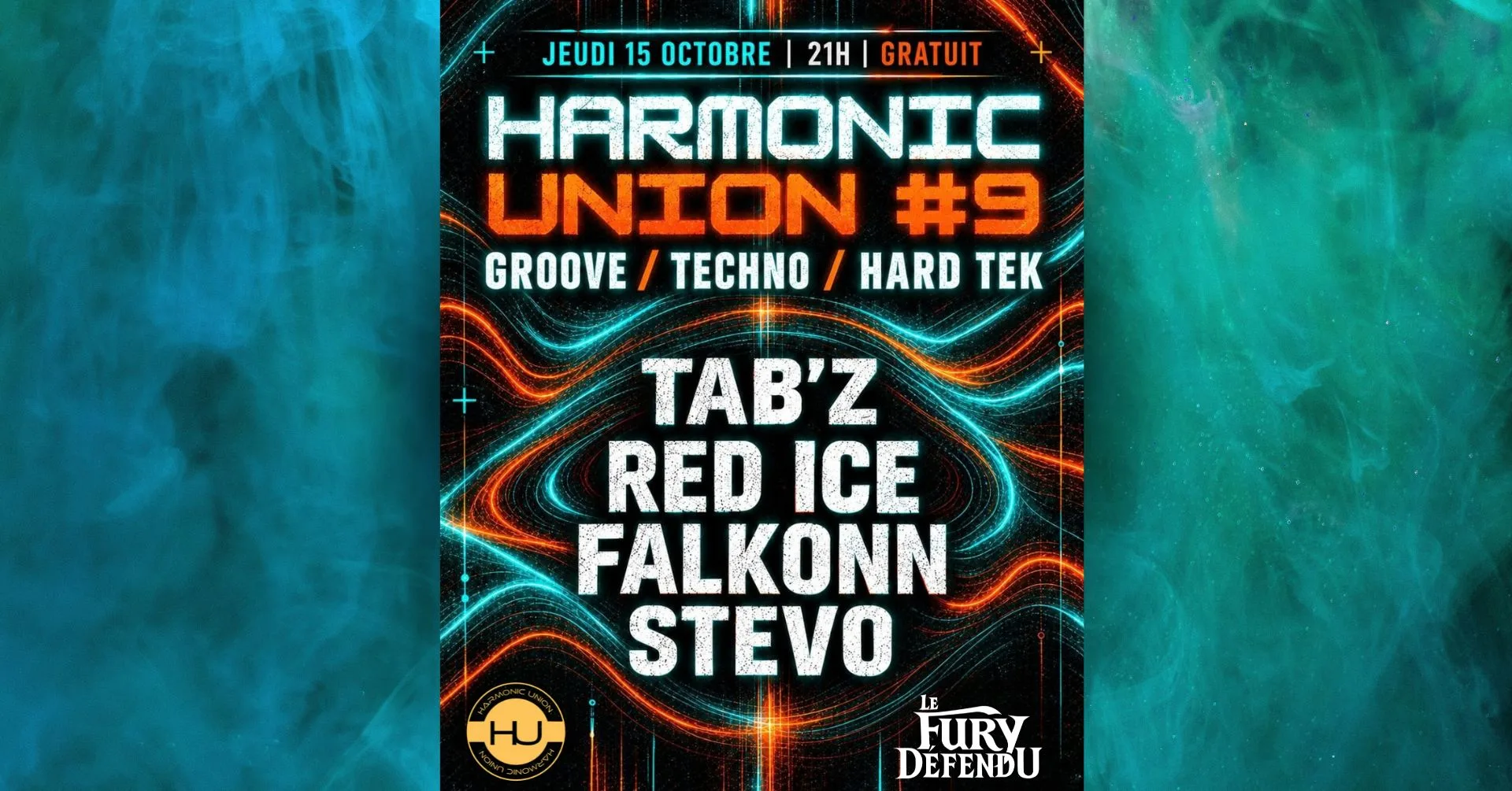 Soirée Techno Harmonic Union #9