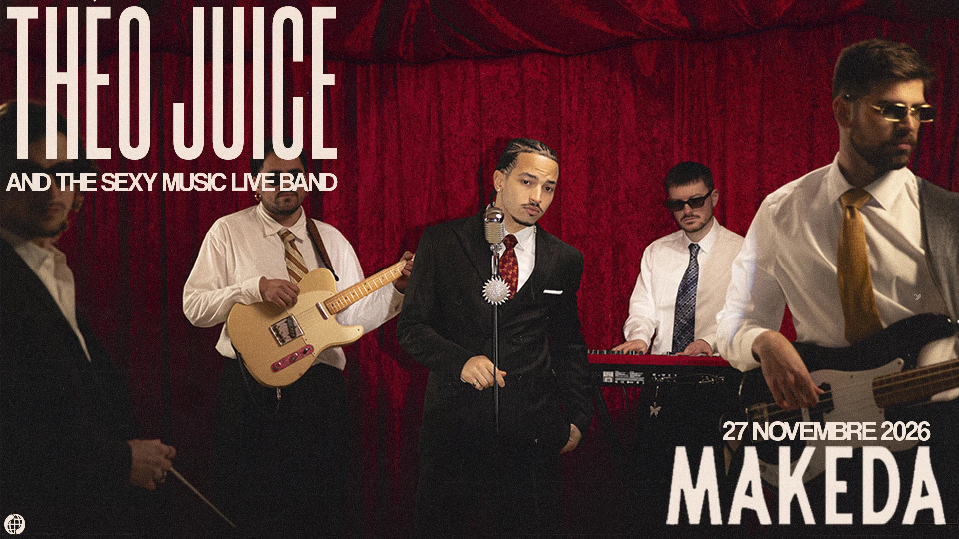 ThΓ©o Juice And The Sexy Music Live Band - Marseille
