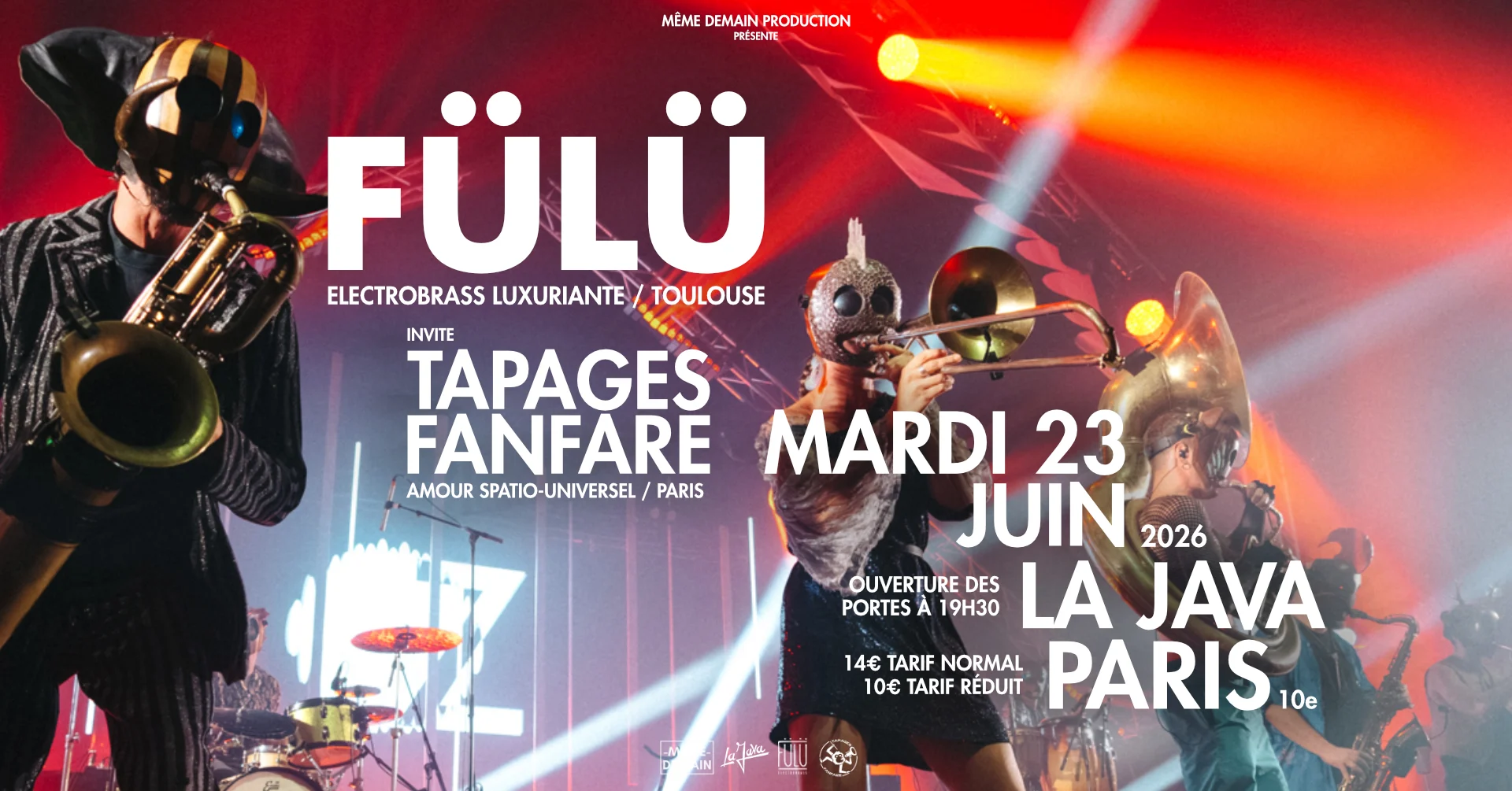 Fülü X Tapages Fanfare À La Java, Paris 10e