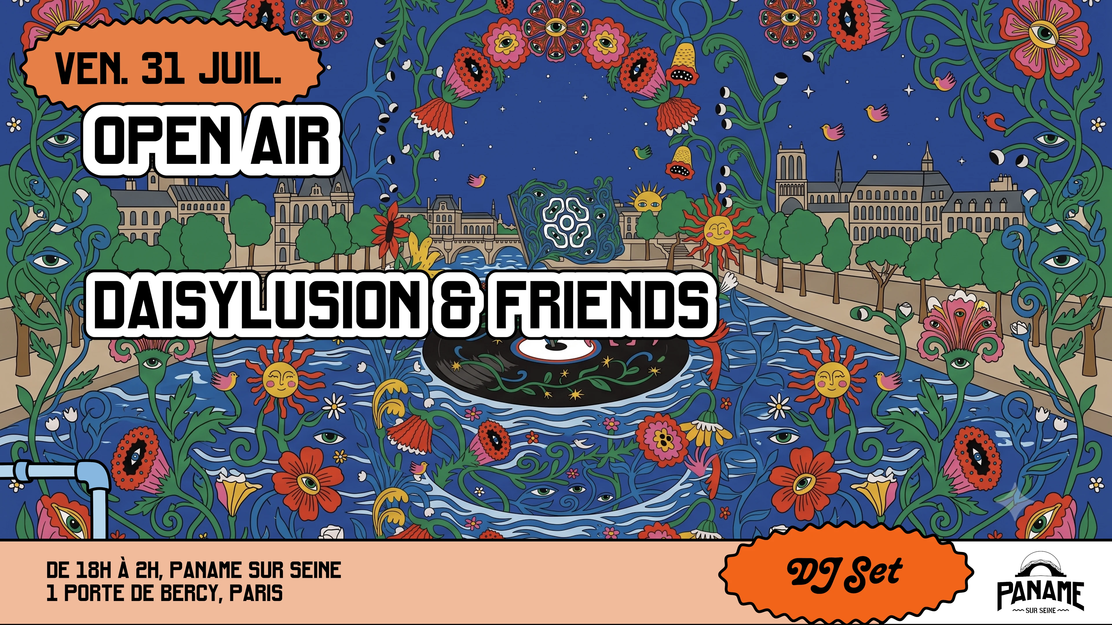 Open Air Daisylusion - Paname Sur Seine