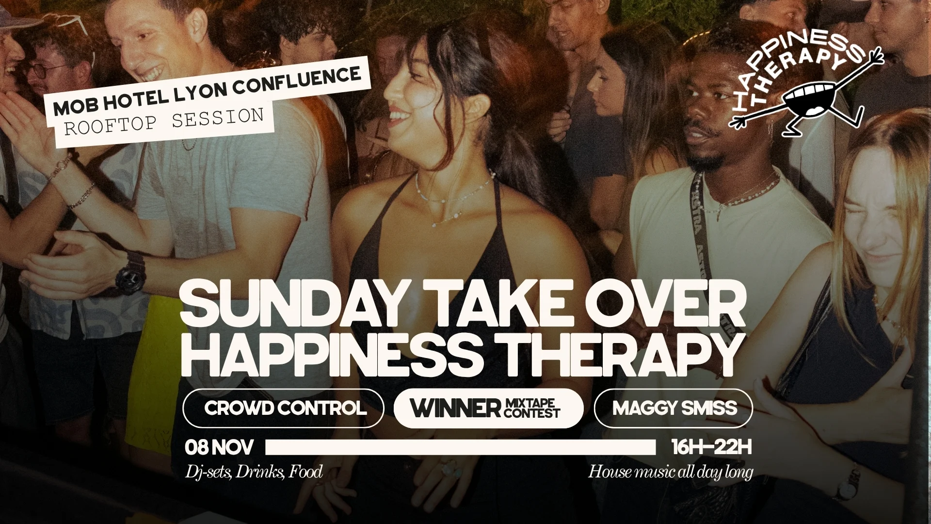 Sunday Take Over : Happiness Therapy X Mob Hotel