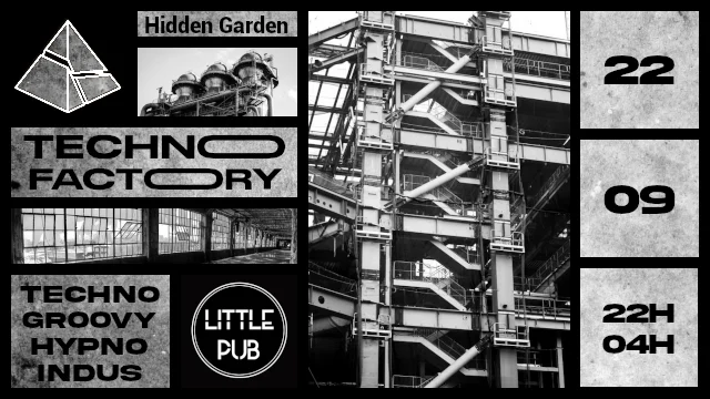 Techno Factory By Hidden Garden