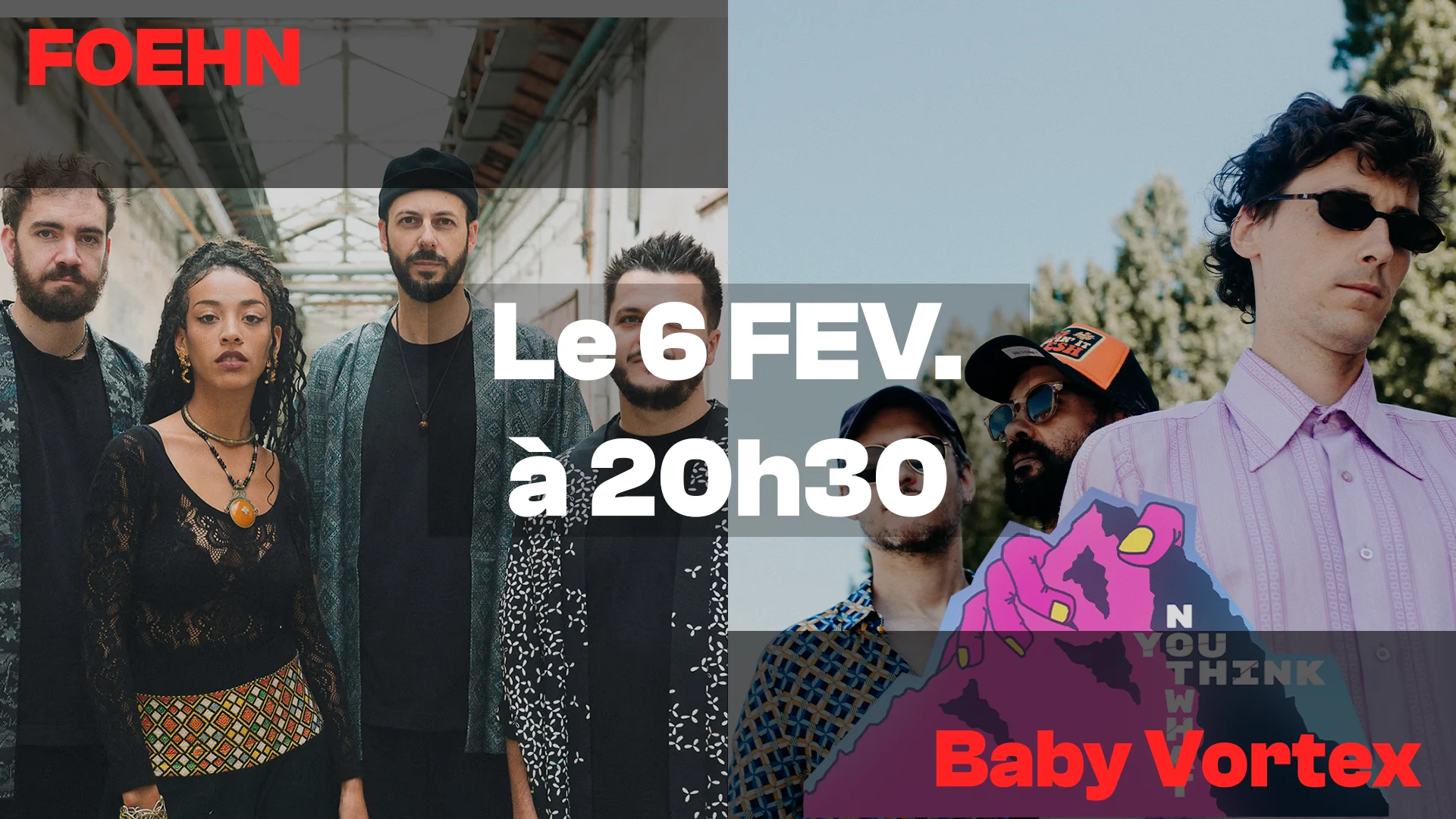 Foehn / Release Party. + Opening Avec Baby Vortex