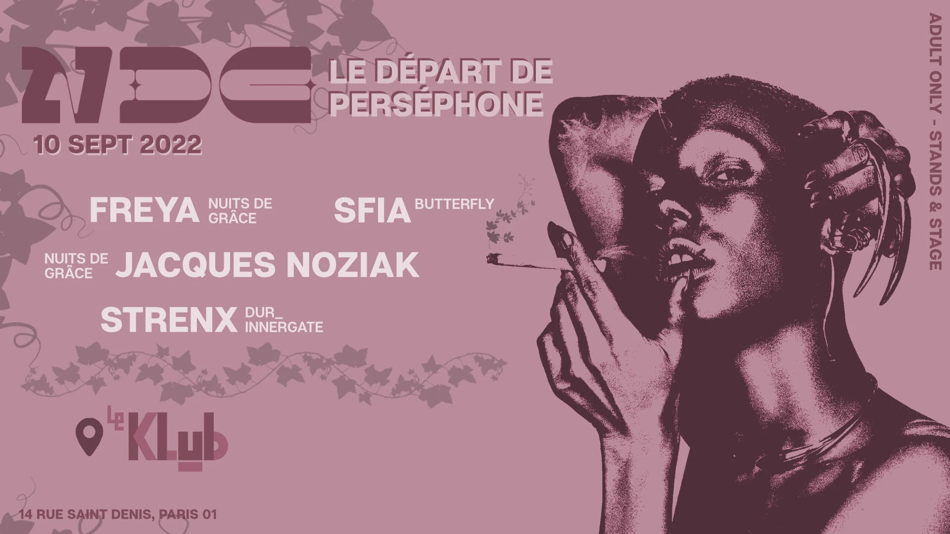 Nuits De Grâce : Le Départ De Perséphone