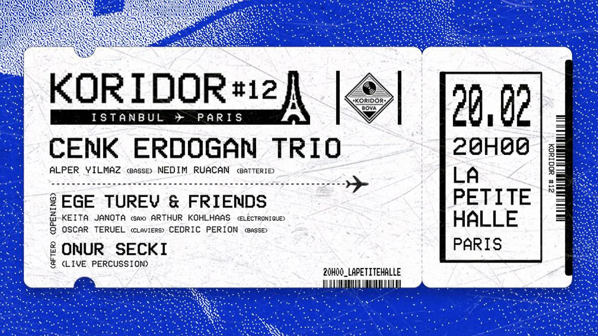 Koridor #12 Cenk Erdogan Trio