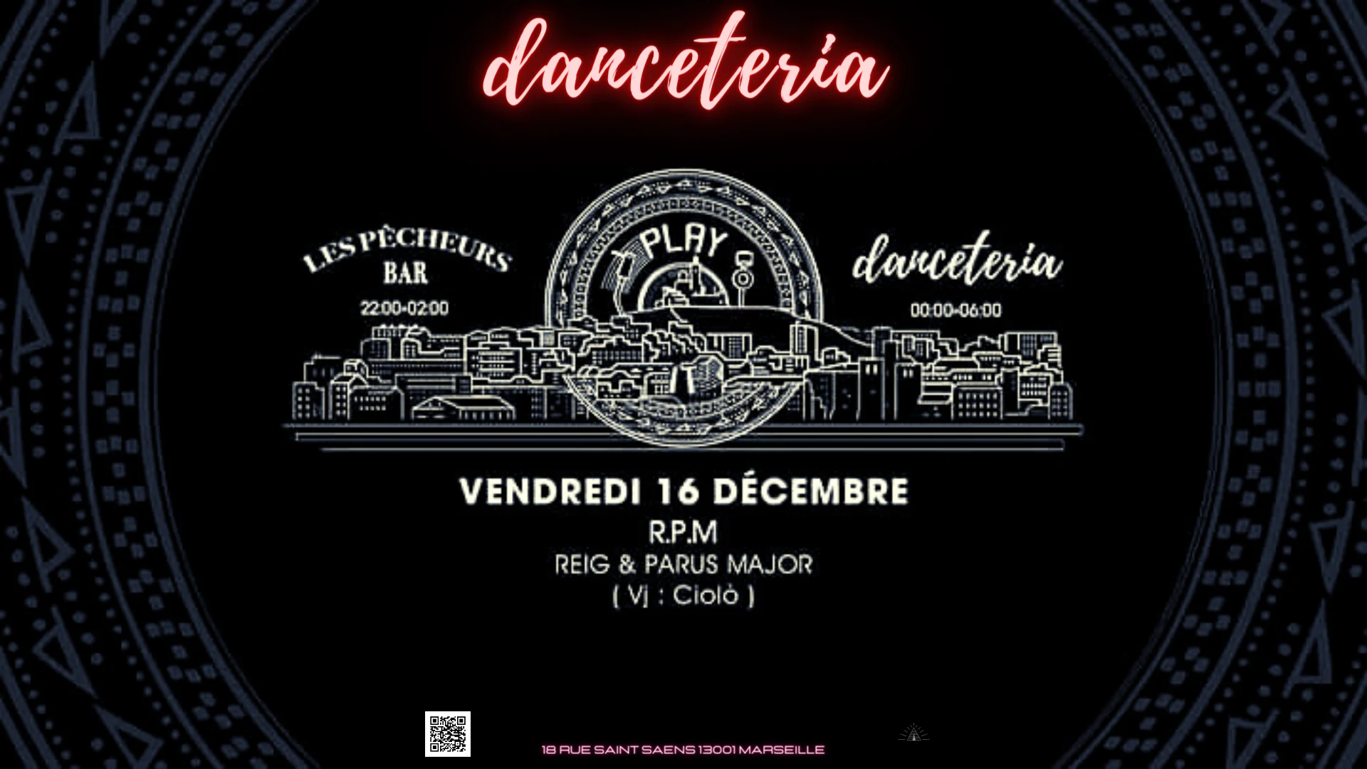"Play It" Invite Reig / Parus Major / R.P.M @ Danceteria