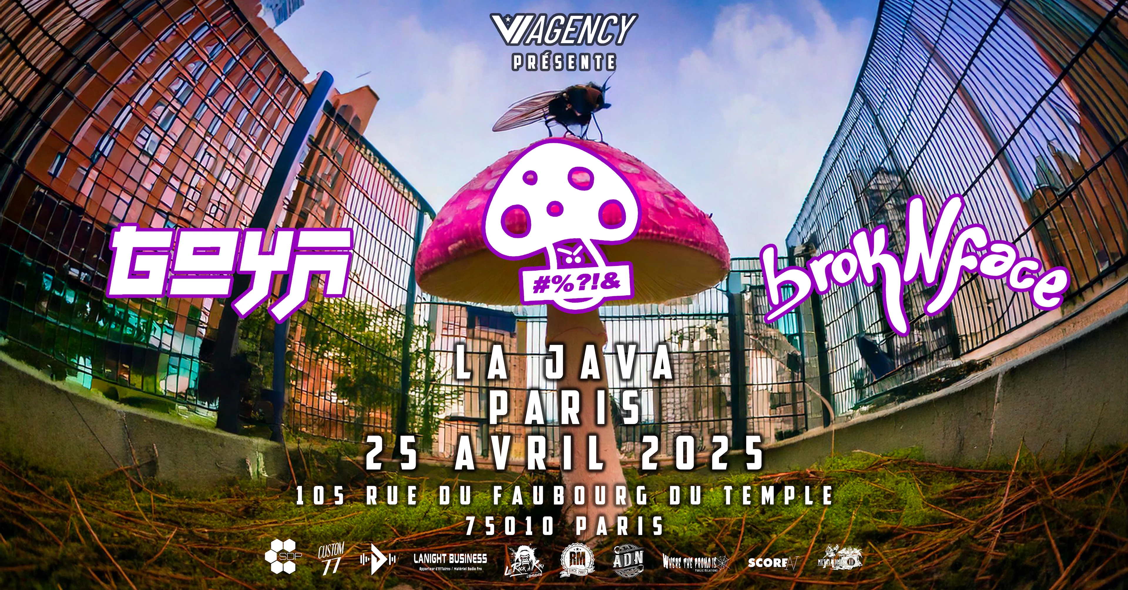 Victory Vision Agency : Sex Shop Mushrooms, Broknface, Goya