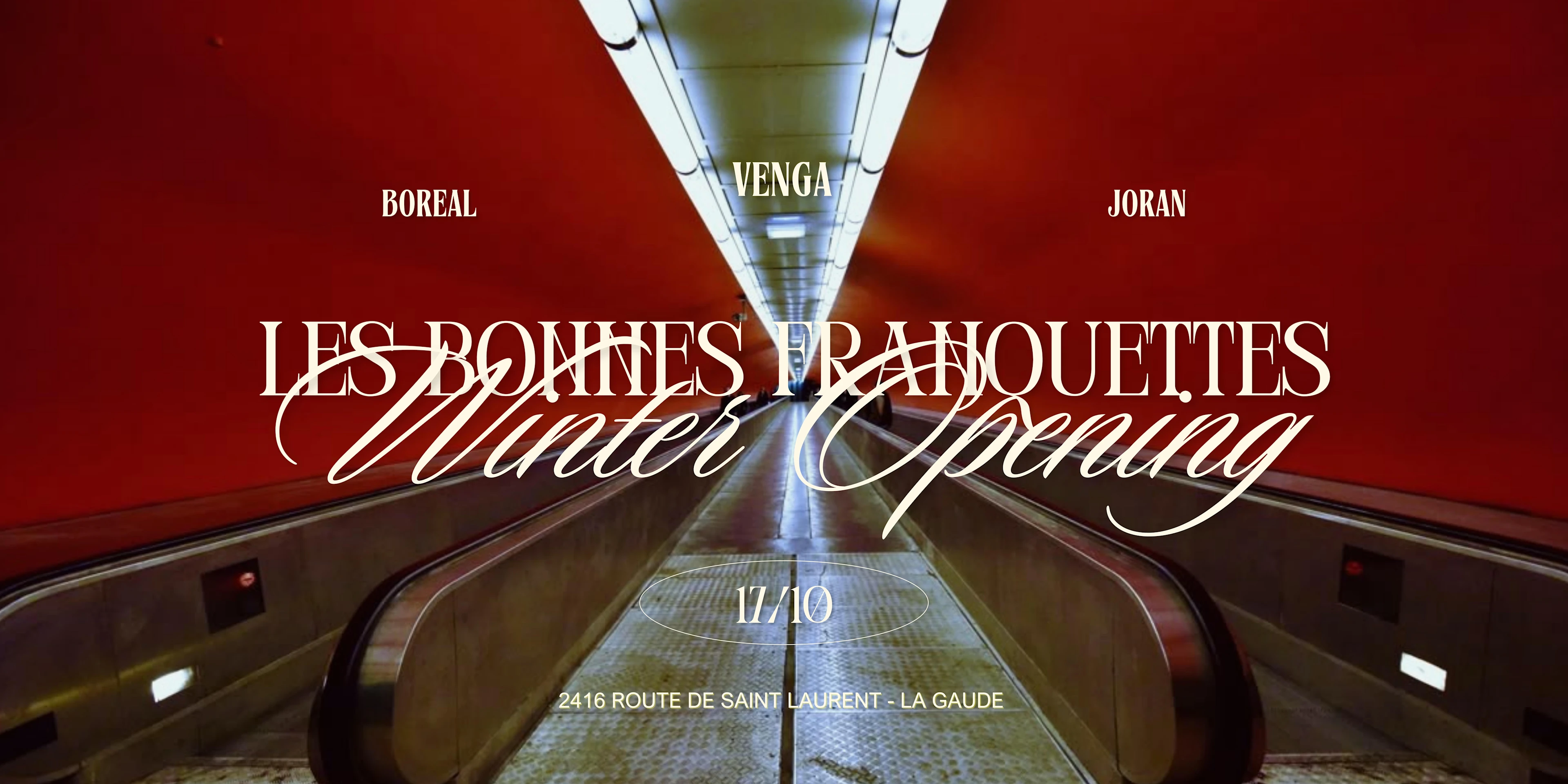 Les Bonnes Franquettes - Winter Opening