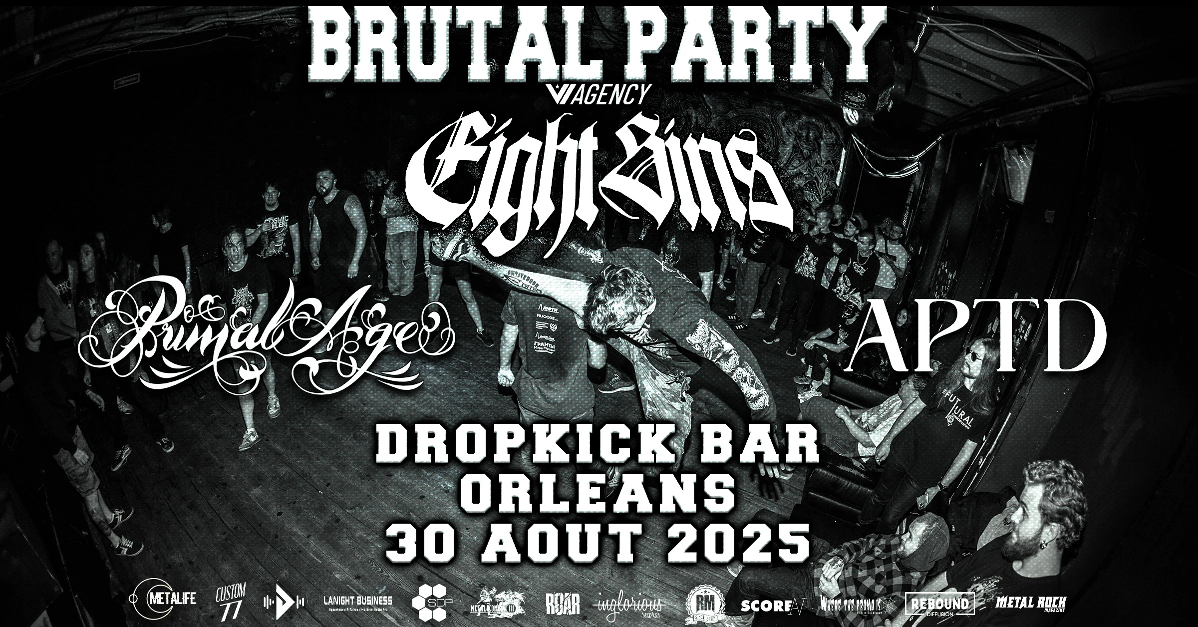 Brutal Party : Eight Sins + Primal Age + A Place To Die