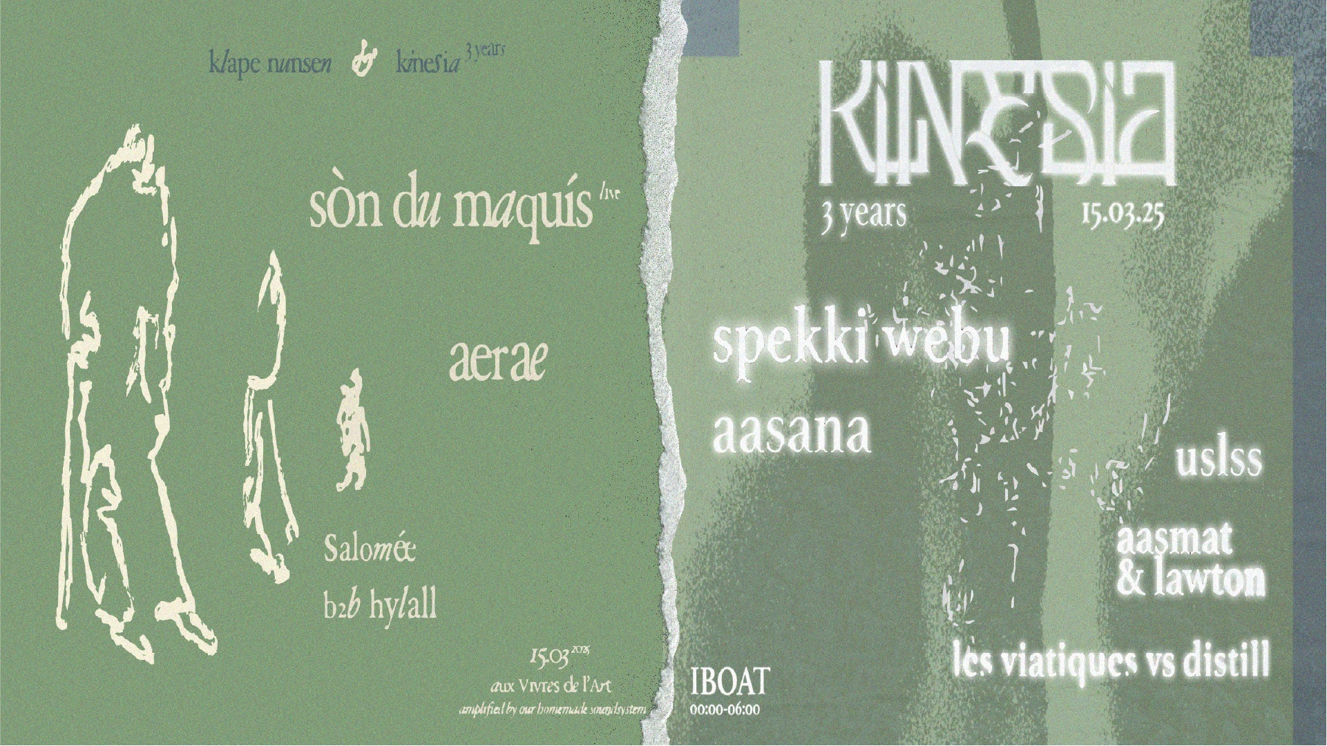 Kinesia 3 Years W/ Klape Nunsen (12 Hours Party)