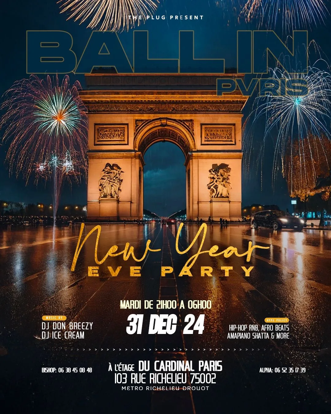 Ball In Paris : New Year Eve Party