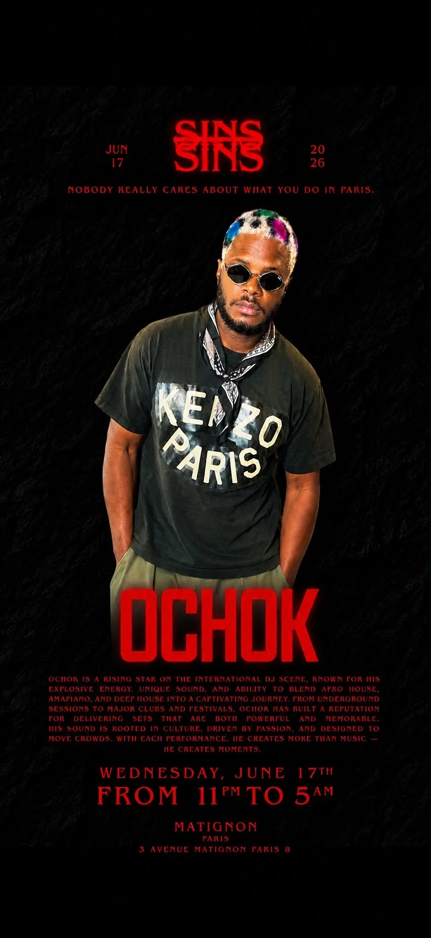 Sins & Kimono Invite Ochok & Montaigne