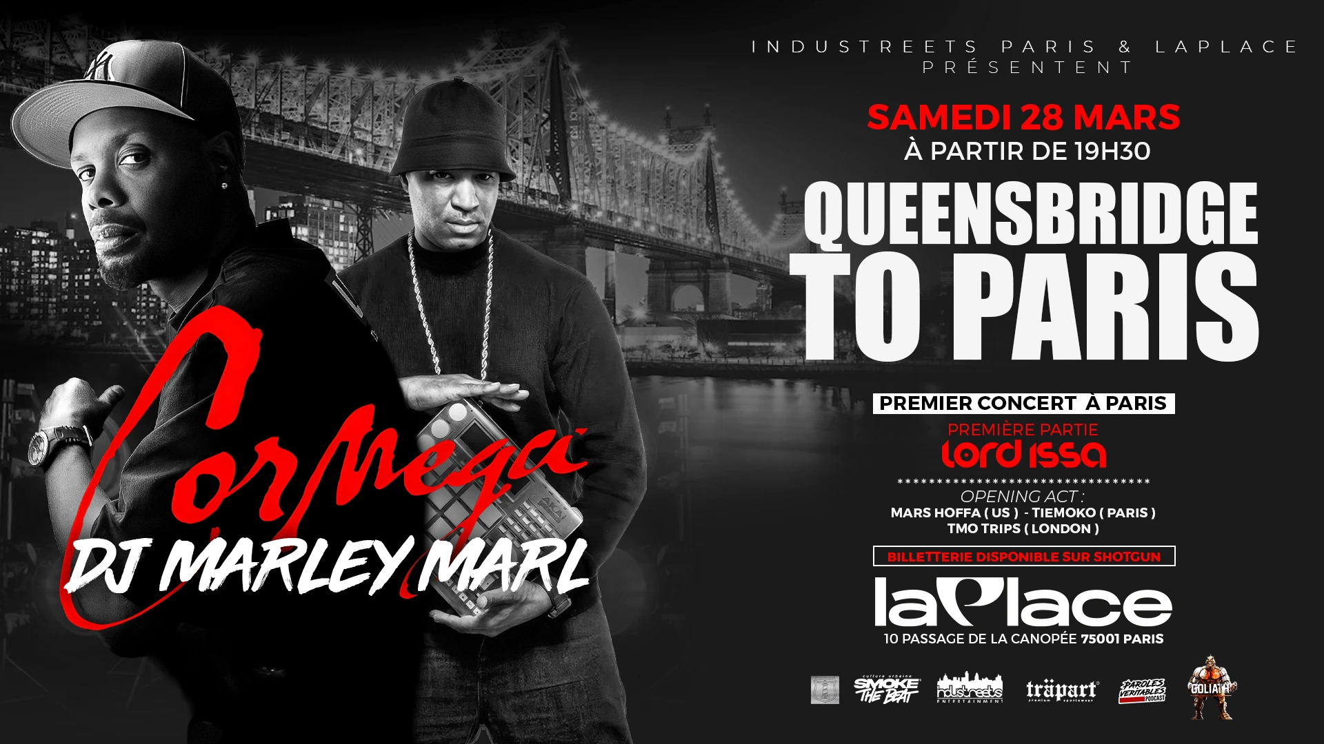 Cormega X Marley Marl -  Qb To Paris Tour