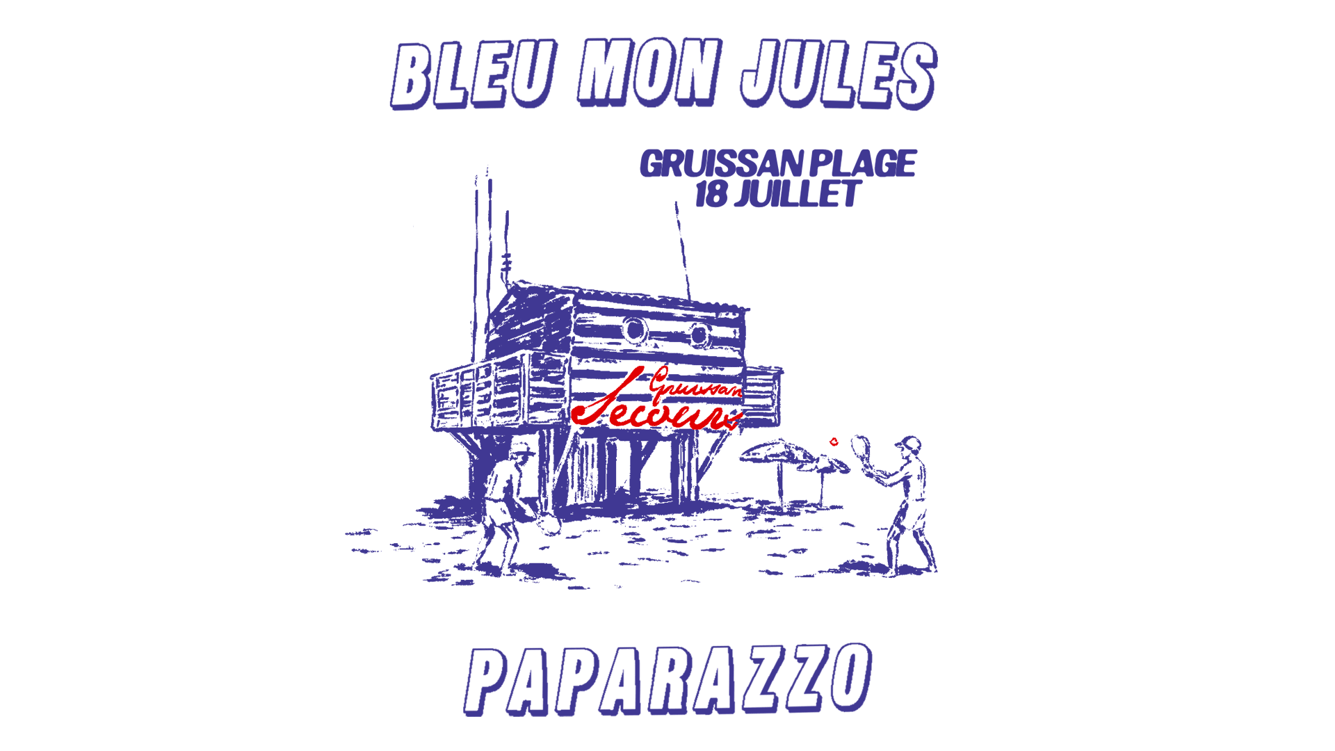 Bleu Mon Jules Paparazzo