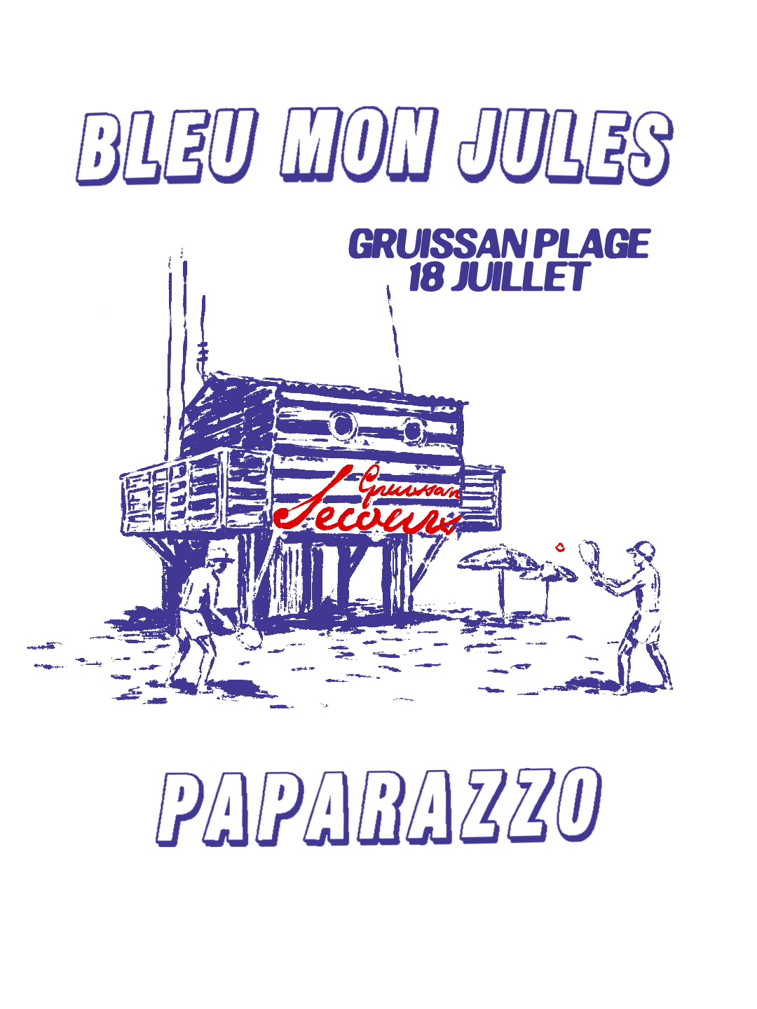 Bleu Mon Jules Paparazzo