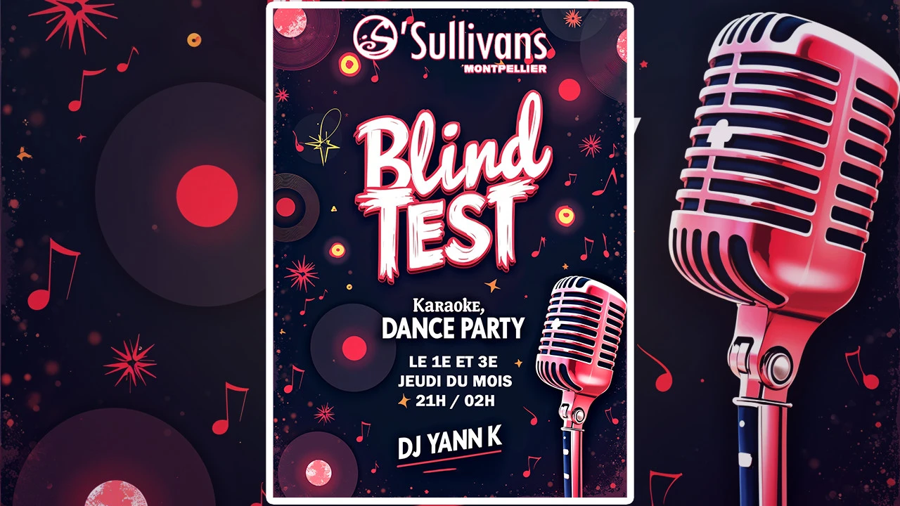 Blind Test @ O'sullivans Pub Montpellier