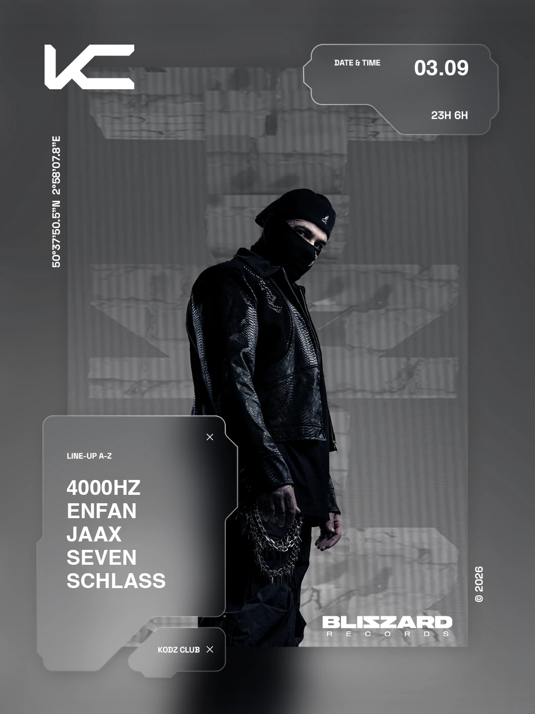 Kodz X Blizzard Presents Schlass - Enfan - 4000hz & More
