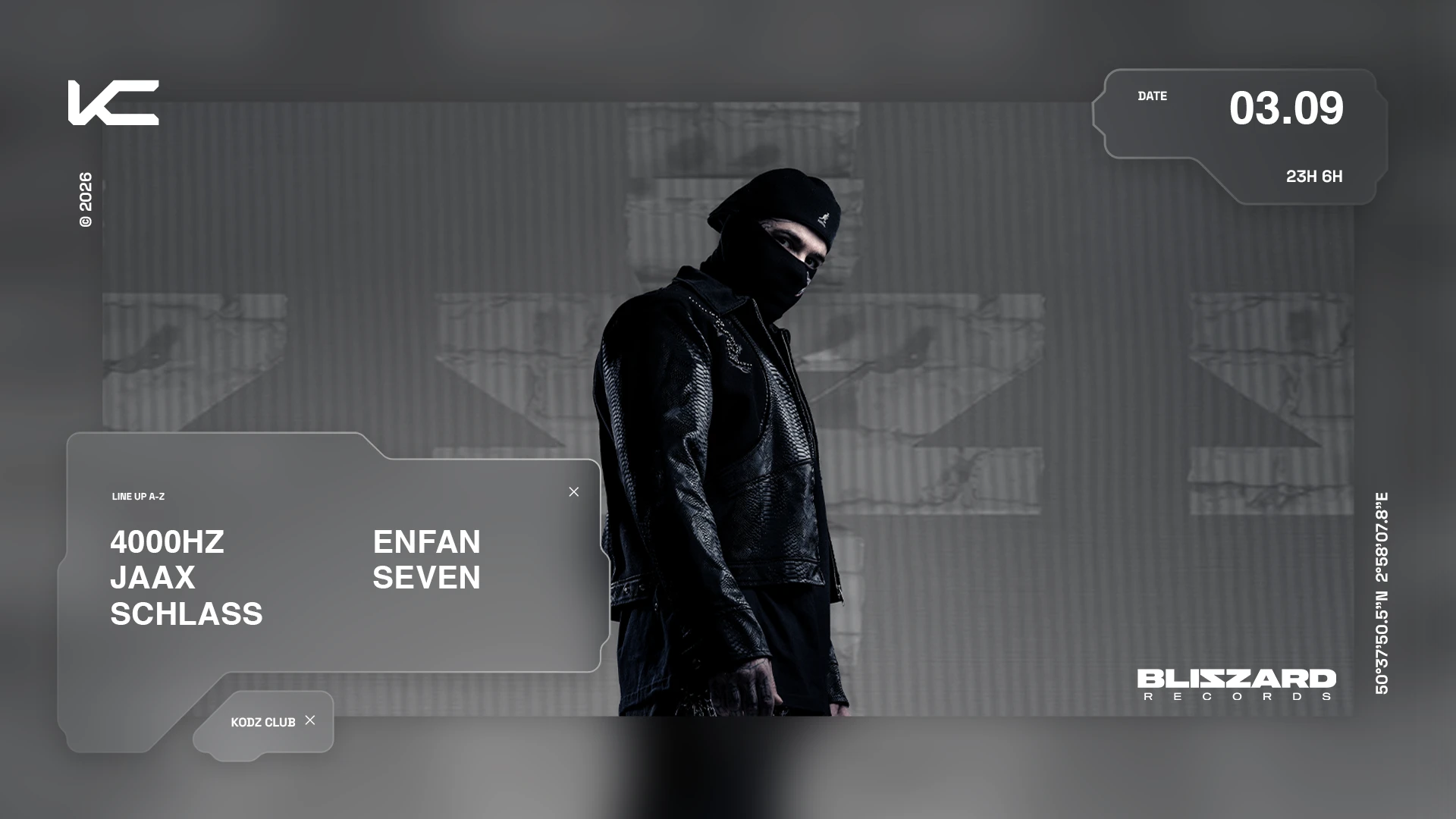 Kodz X Blizzard Presents Schlass - Enfan - 4000hz & More
