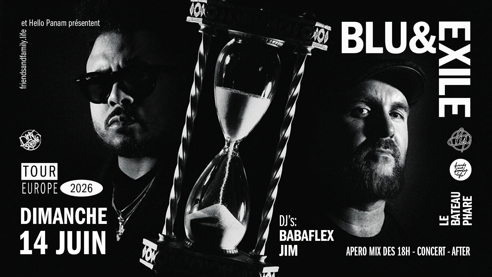 Blu & Exile En Concert À Paris
