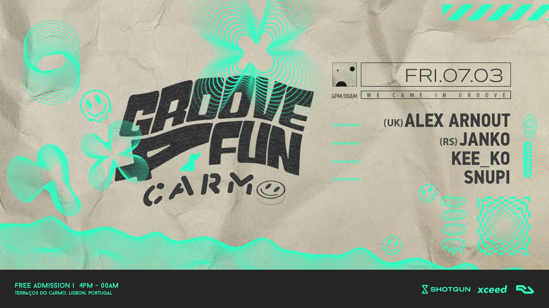 Groove4fun W/ Janko (Rs) + Alex Arnout (Uk)